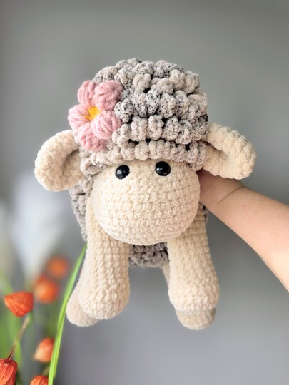 Häkelanleitung Schaf Big Baabaa - XL Größe - Anfängergeeignet