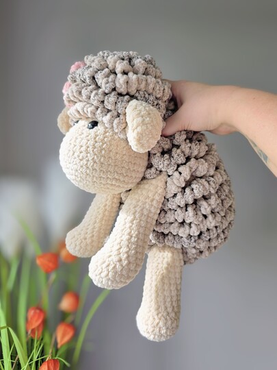 Häkelanleitung Schaf Big Baabaa - XL Größe - Anfängergeeignet