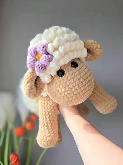 Häkelanleitung Schaf Big Baabaa - XL Größe - Anfängergeeignet