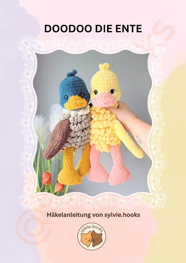 Häkelanleitung Ente Doodoo - Anfängergeeignet