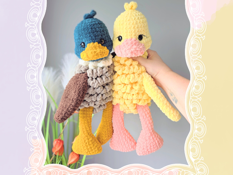 Häkelanleitung Ente Doodoo - Anfängergeeignet