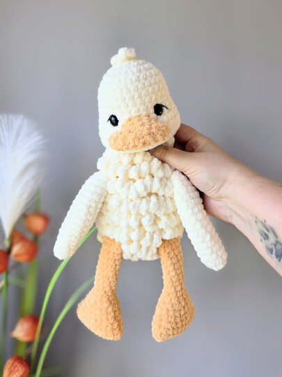 Häkelanleitung Ente - Anfängergeeignet
