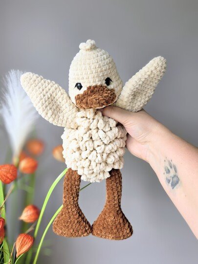 Häkelanleitung Ente Doodoo - Anfängergeeignet