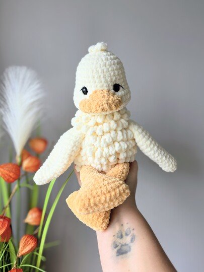 Häkelanleitung Ente Doodoo - Anfängergeeignet