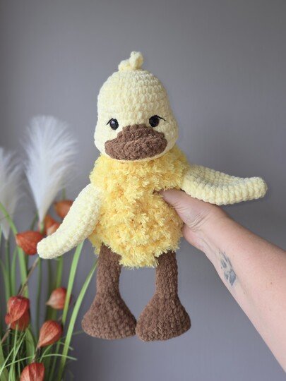 Häkelanleitung Ente Doodoo - Anfängergeeignet