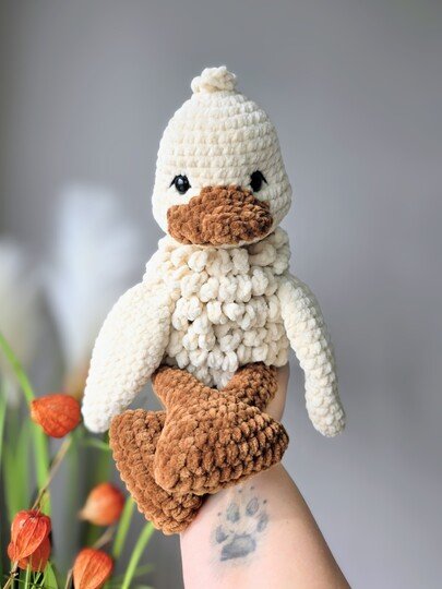 Häkelanleitung Ente Doodoo - Anfängergeeignet