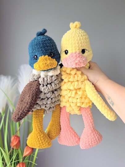 Häkelanleitung Ente Doodoo - Anfängergeeignet