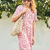 Kleid mit Tasche