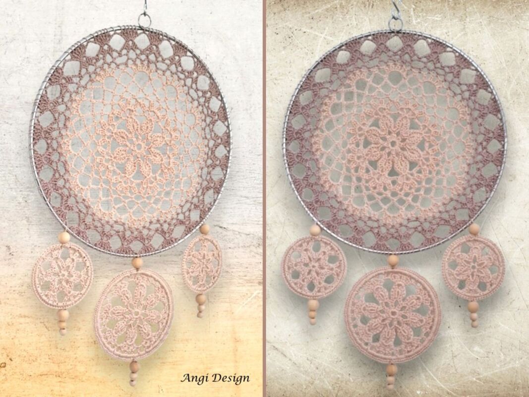 Wandschmuck Traumfänger / Mandala - Bild 10