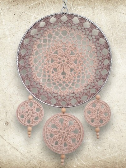 Wandschmuck Traumfänger / Mandala