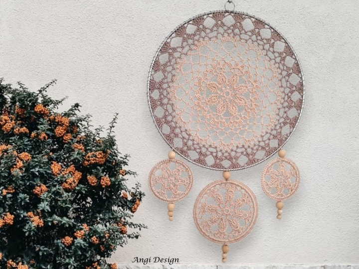 Wandschmuck Traumfänger / Mandala