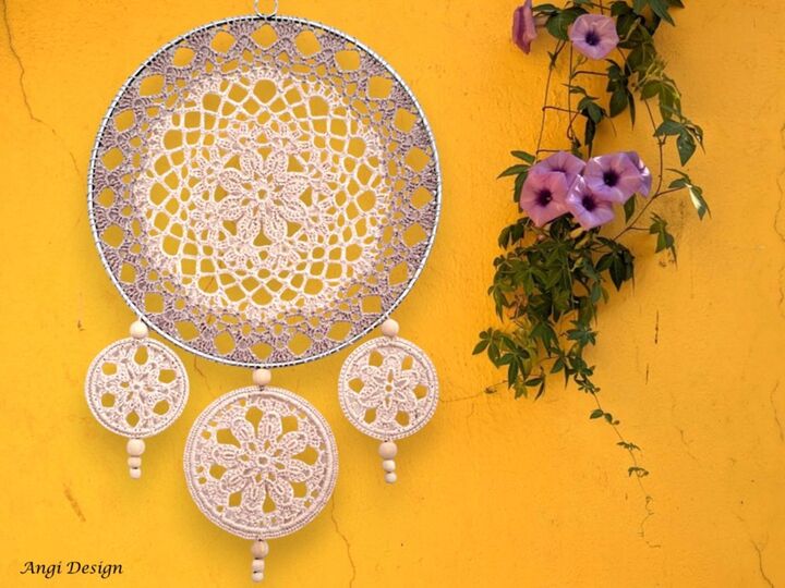 Wandschmuck Traumfänger / Mandala