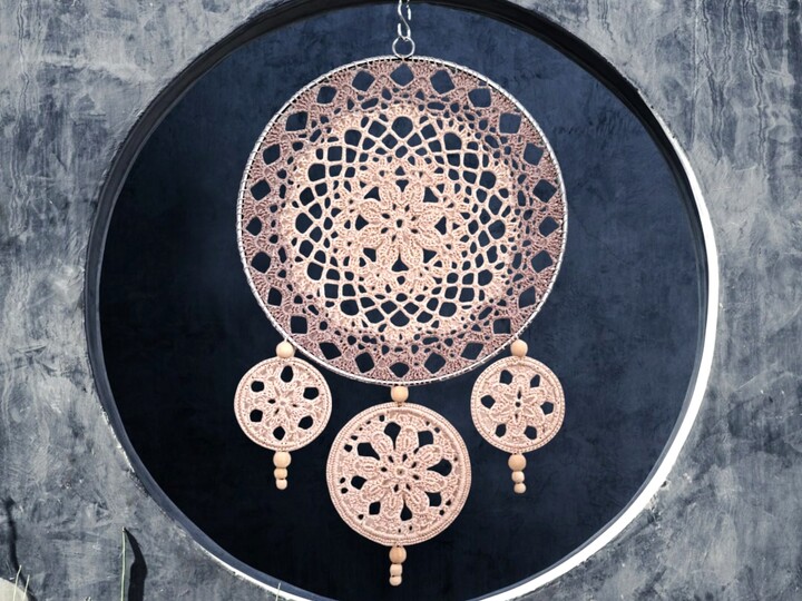 Wandschmuck Traumfänger / Mandala