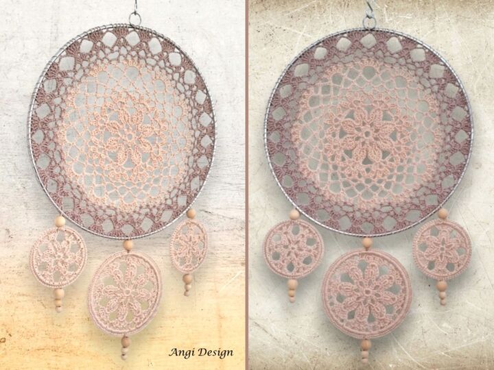 Wandschmuck Traumfänger / Mandala