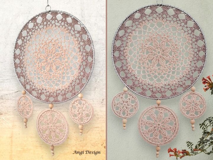 Wandschmuck Traumfänger / Mandala