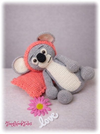 Häkelanleitung Koala Mädchen "Zoe Dreamy"