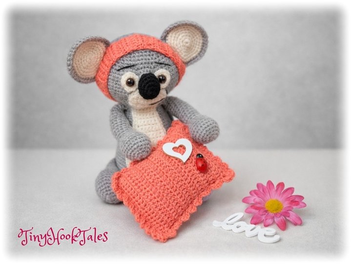 Häkelanleitung Koala Mädchen "Zoe Dreamy"