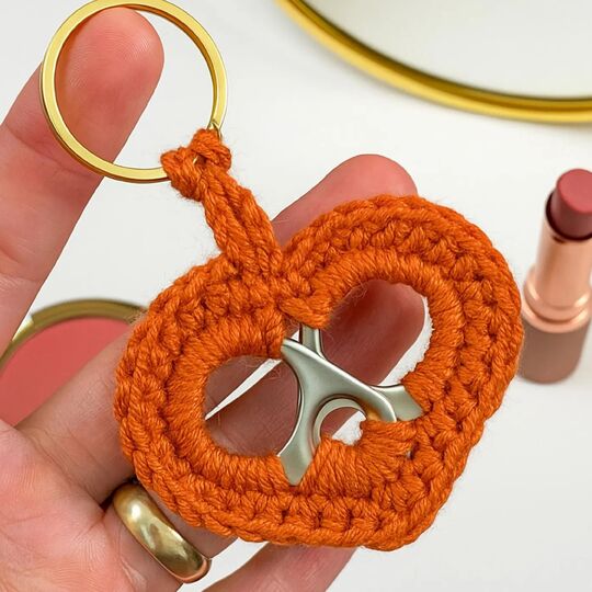 Pull Tab Heart Keychain Crochet Pattern PDF Tutorial