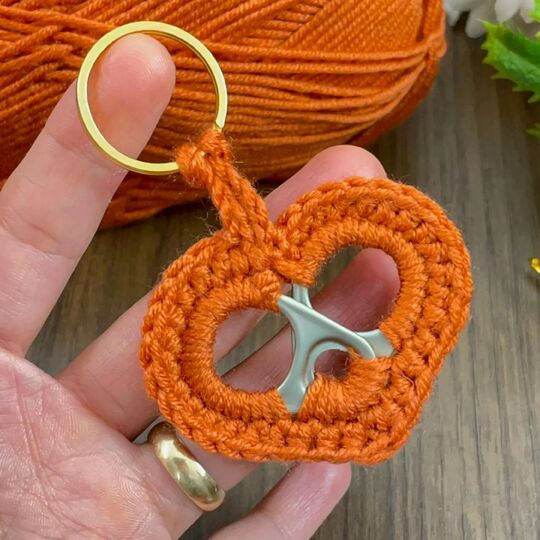 Pull Tab Heart Keychain Crochet Pattern PDF Tutorial