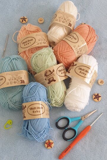 Häkelanleitung für Babyschuhe Lilly - kuschelige Relief-Puschen