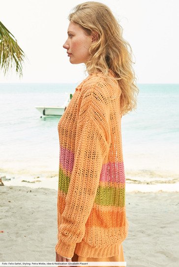 Polopulli mit Streifenpasse