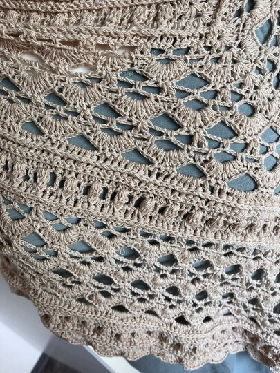 Crochet Pattern Triangular Scarf "Isaia"