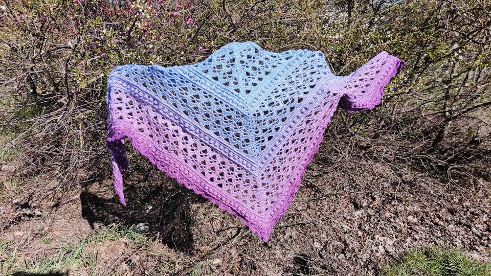 Häkelanleitung Dreieckstuch "Isaia"