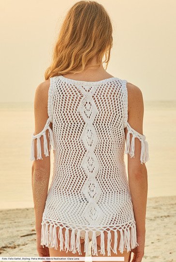 Weste mit Fransen