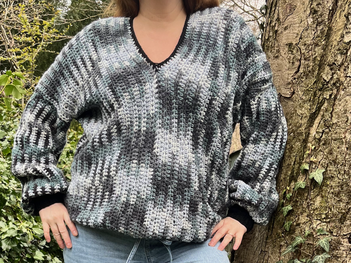 Häkelanleitung Pullover "Serenity"