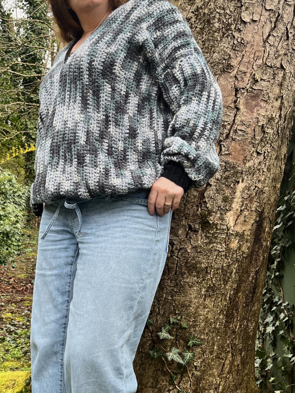 Crochet Pattern Sweater "Serenity" - Image 2