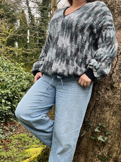 Häkelanleitung Pullover "Serenity"