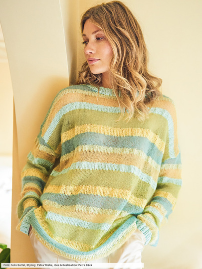 Pulli im Streifendesign