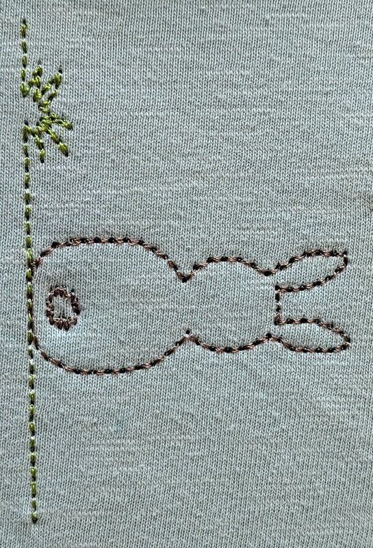 Stickdatei Hase Osterhase Freebie