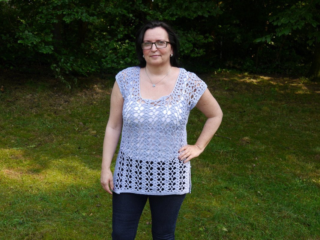 Häkelanleitung Shirt Blue Wonder - Bild 4