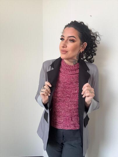 Häkelanleitung Tshirt "BERRY BUSINESS"