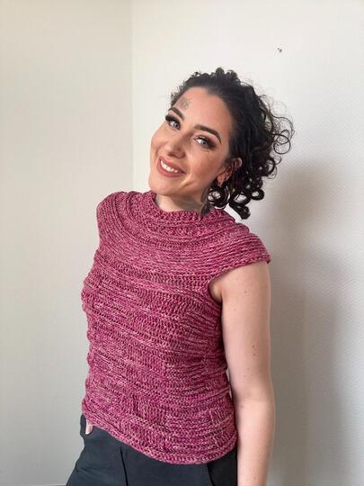 Häkelanleitung Tshirt "BERRY BUSINESS"