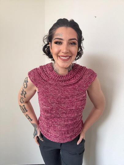 Häkelanleitung Tshirt "BERRY BUSINESS"