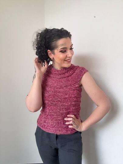 Häkelanleitung Tshirt "BERRY BUSINESS"