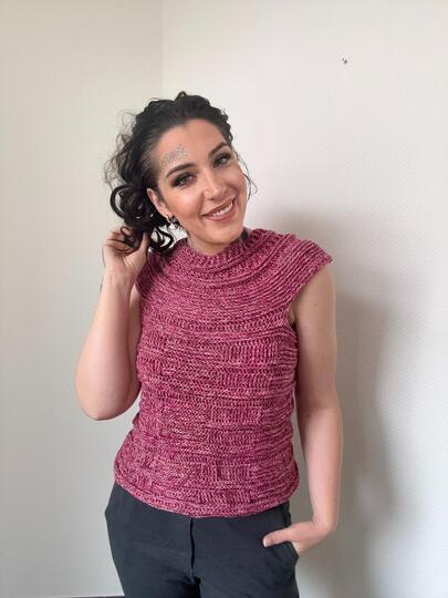 Häkelanleitung Tshirt "BERRY BUSINESS"