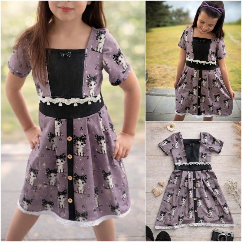 E-Book Schnittmuster Blütenglanz Tunika/Kleid Gr. 86 bis 164 - Bild 20