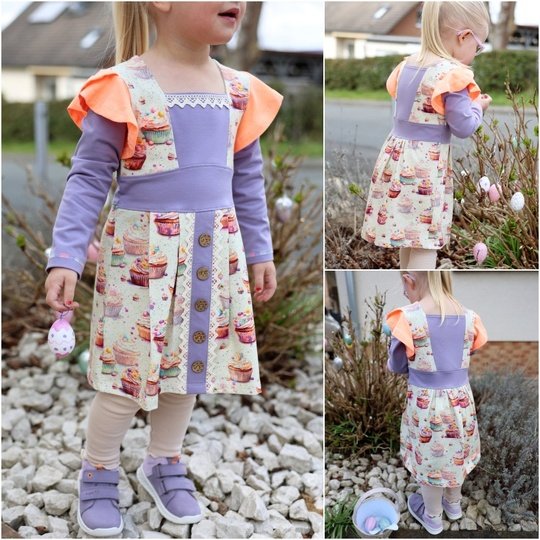 E-Book Schnittmuster Blütenglanz Tunika/Kleid Gr. 86 bis 164