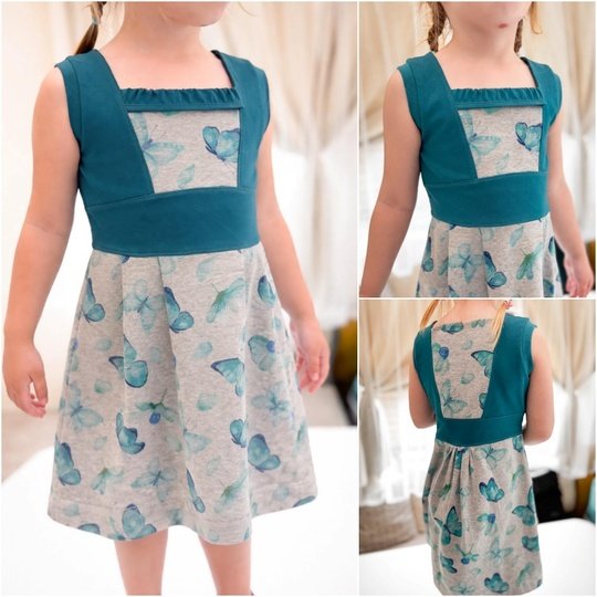 E-Book Schnittmuster Blütenglanz Tunika/Kleid Gr. 86 bis 164