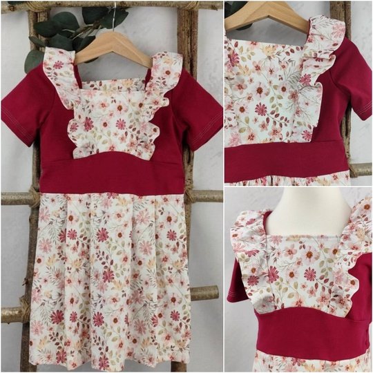 E-Book Schnittmuster Blütenglanz Tunika/Kleid Gr. 86 bis 164