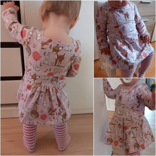 E-Book Schnittmuster Blütenglanz Tunika/Kleid Gr. 86 bis 164