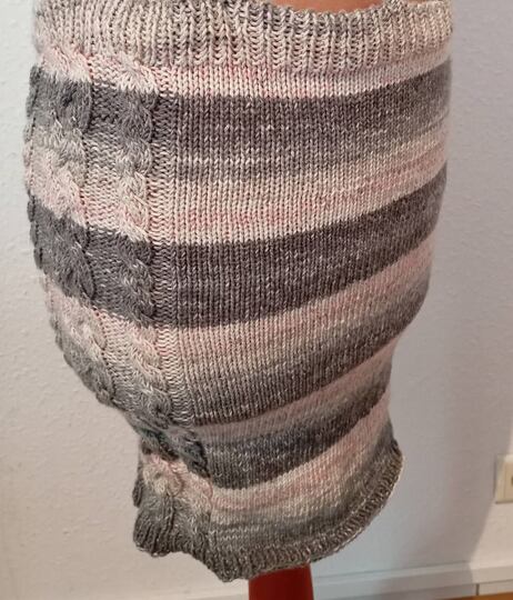 Strickanleitung Hüftschmeichler / Rock Leya