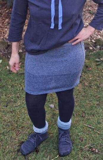 Strickanleitung Hüftschmeichler / Rock Leya