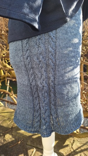 Strickanleitung Hüftschmeichler / Rock Leya