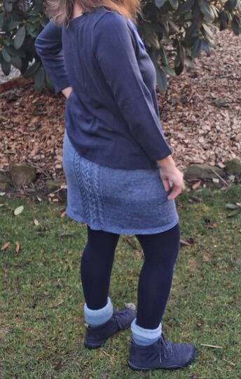 Strickanleitung Hüftschmeichler / Rock Leya