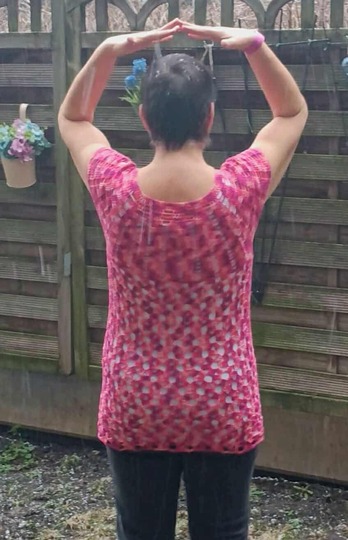 Tunka/Shirt/Kleid Mohnblume, Häkelanleitung