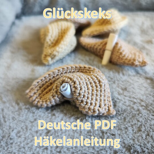 Häkelanleitung: Glückskeks
